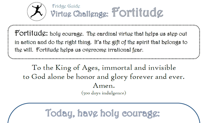 Fortitude Virtue Challenge - Payhip