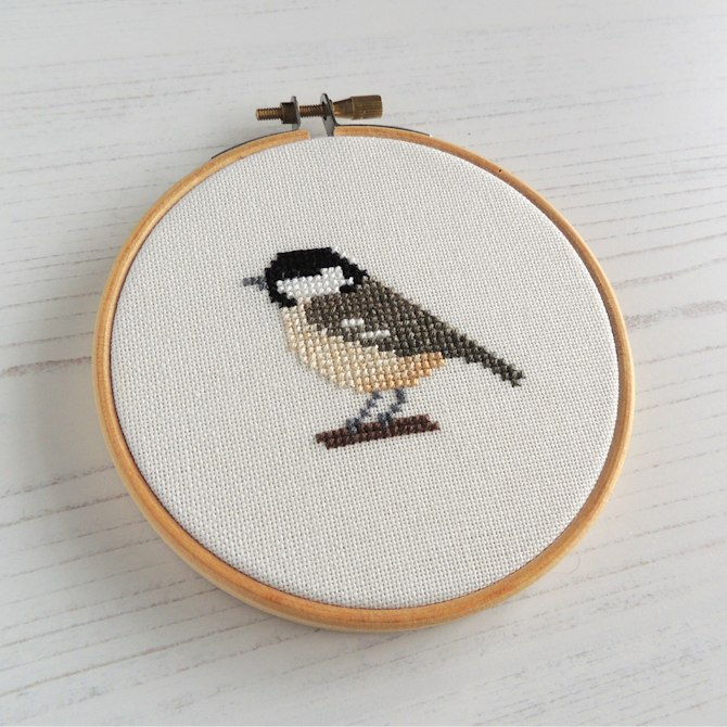 Coal Tit - cross stitch pattern - Payhip