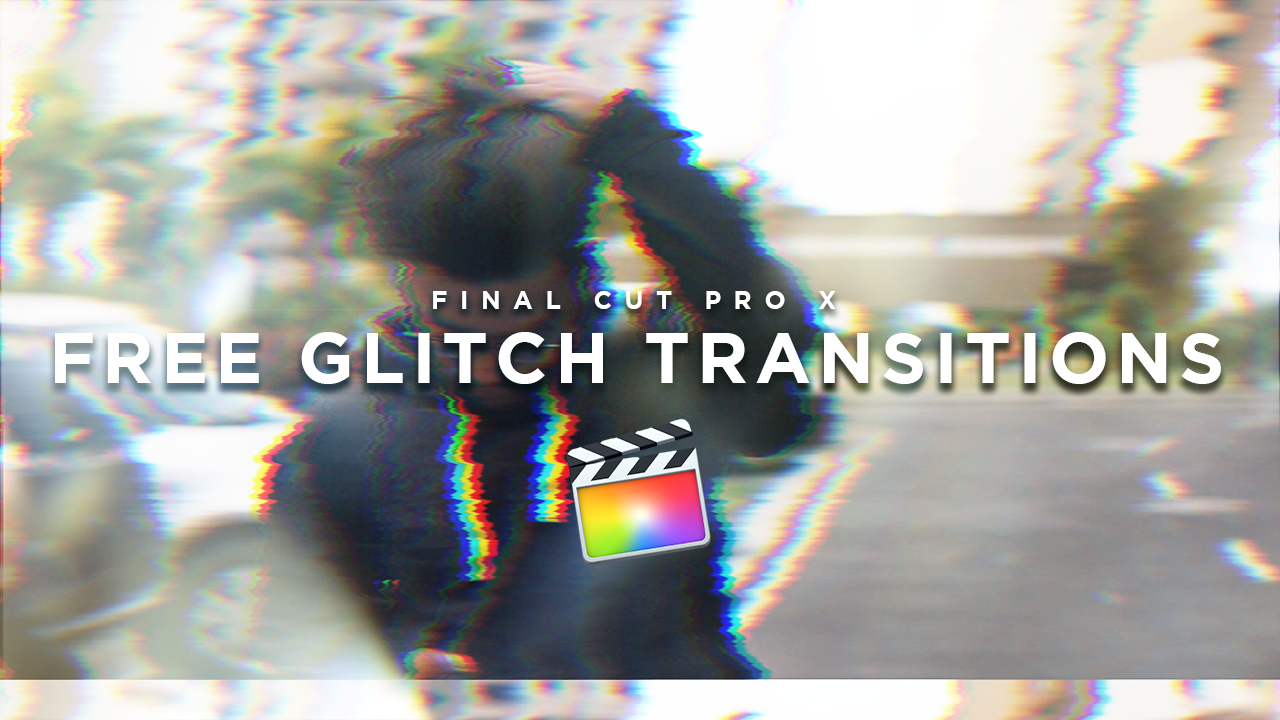 free glitch transition fcpx