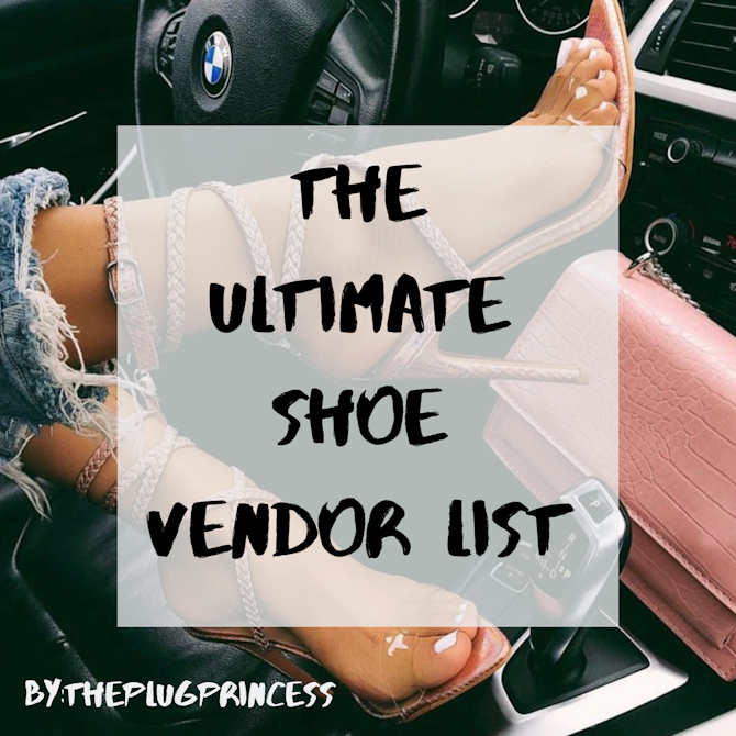 name brand shoe vendors