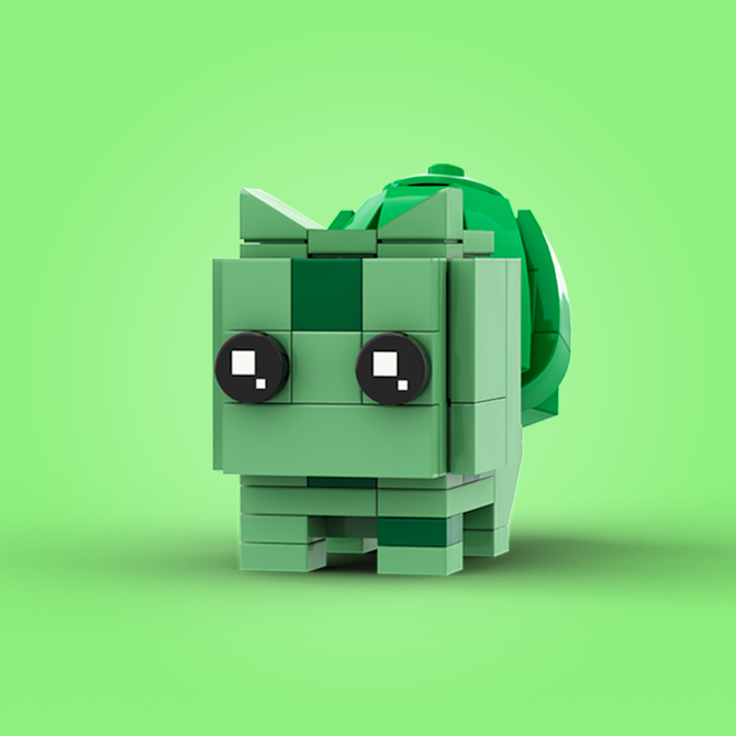 lego bulbasaur instructions