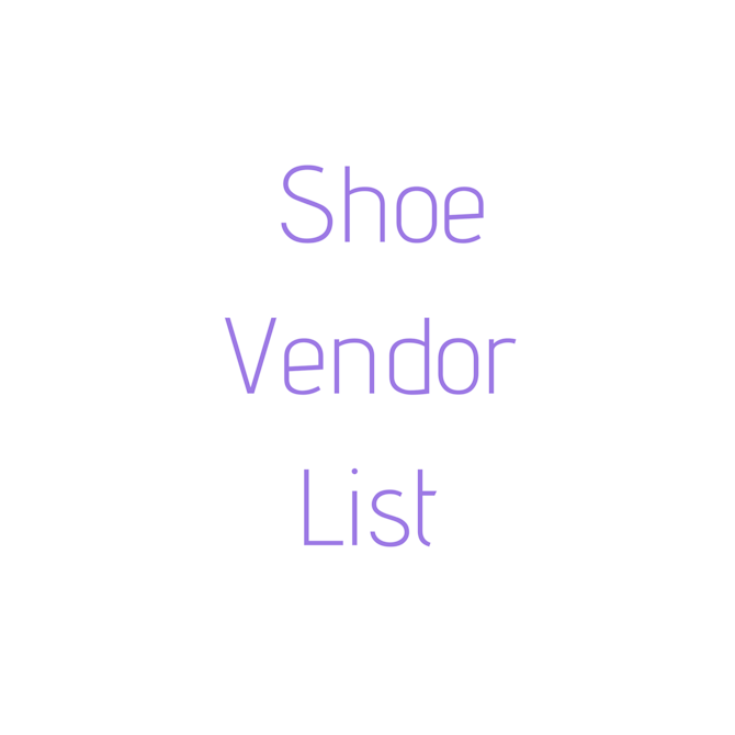 Shoe Vendor List Payhip