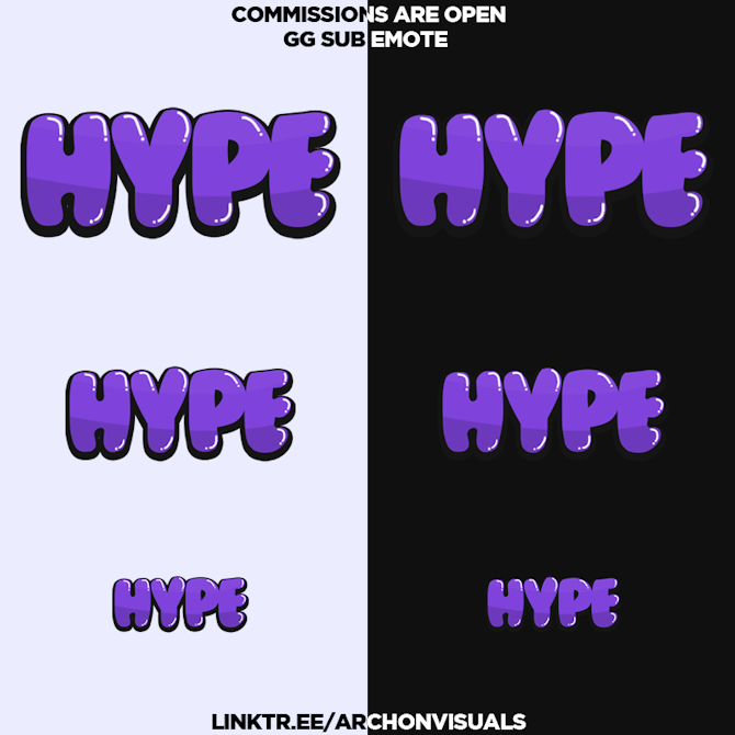 Hype Sub Emote - Payhip