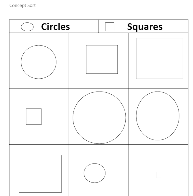 Concept Sort Circles and Squares Payhip
