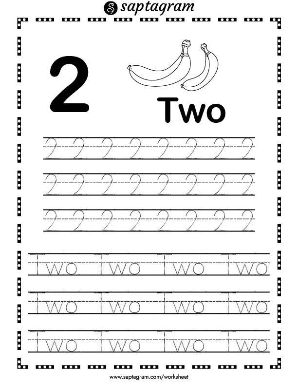 20 printable numbers 1 20 tracing worksheets preschool