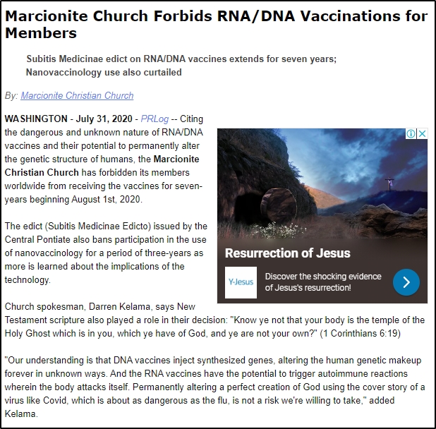 sample religious exemption letter for vaccines