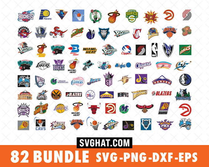 Download NBA Basketball Team Logos SVG Bundle 02 - Payhip