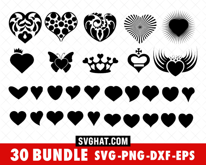 Download Love Heart SVG Bundle 05 - Payhip