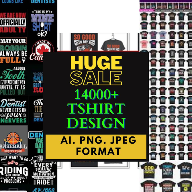 Download 14k T Shirt Design Big Bundle, svg, Huge Bundle - Payhip