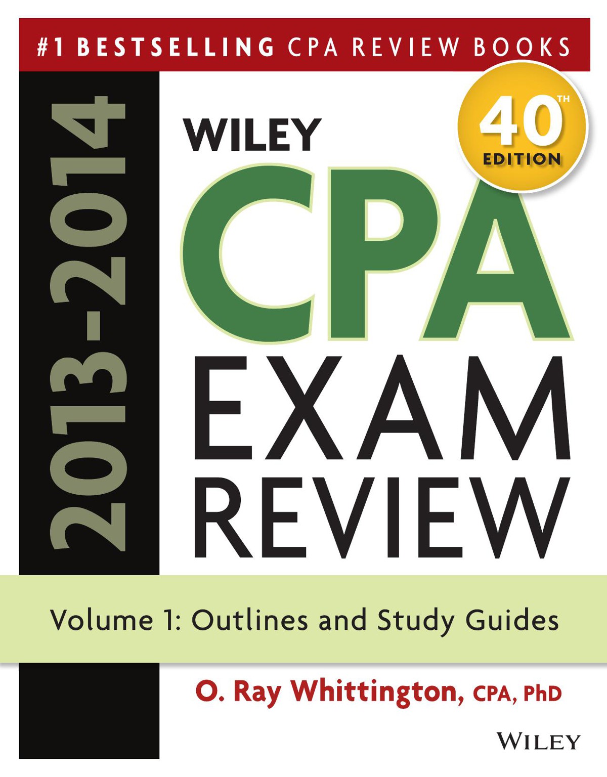 wiley cpa exam review 2013