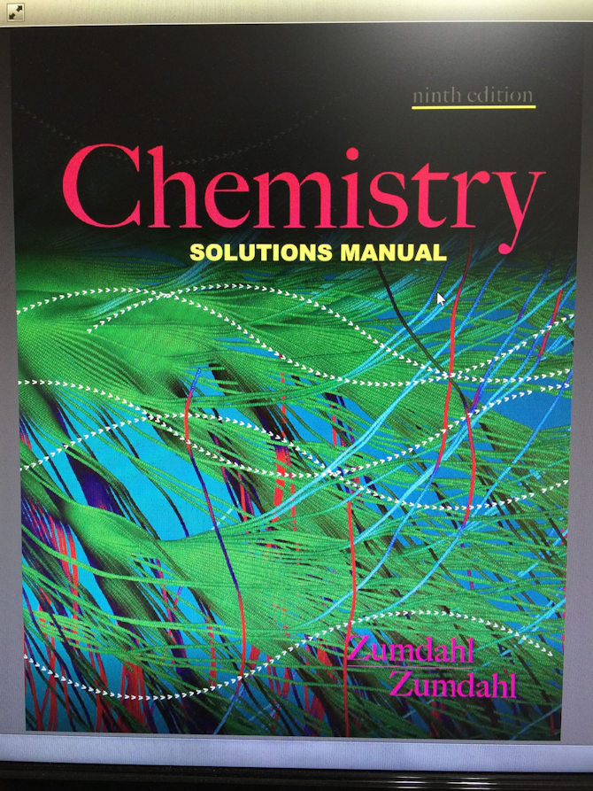 Chemistry solution manual by Zumdahl ninth edition Payhip