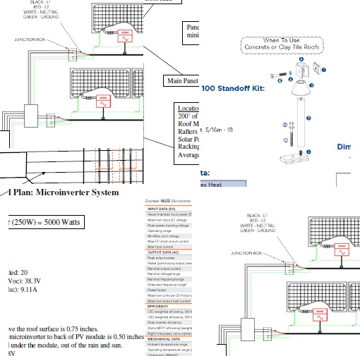 4 Sample Solar PV Permit Plans and Bill of Materials - Payhip